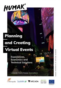 Planning and Creating Virtual Events -kirjan kansikuva